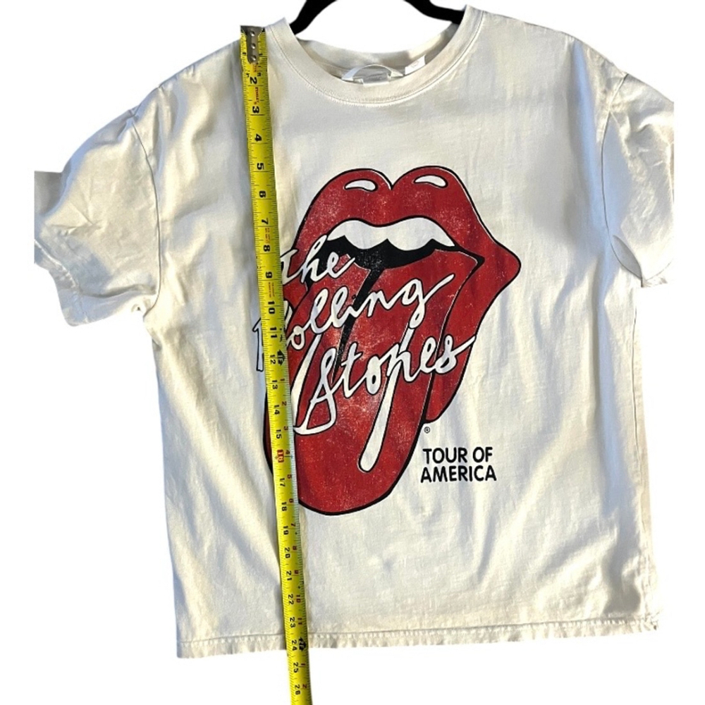 H&M T-Shirt, Women’s Small, White & Red - Picture 5 of 7